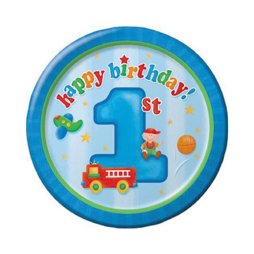 1st birthday boy party supplies